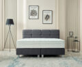 Boxspring Vida - Velvet Antraciet - 140x200 cm