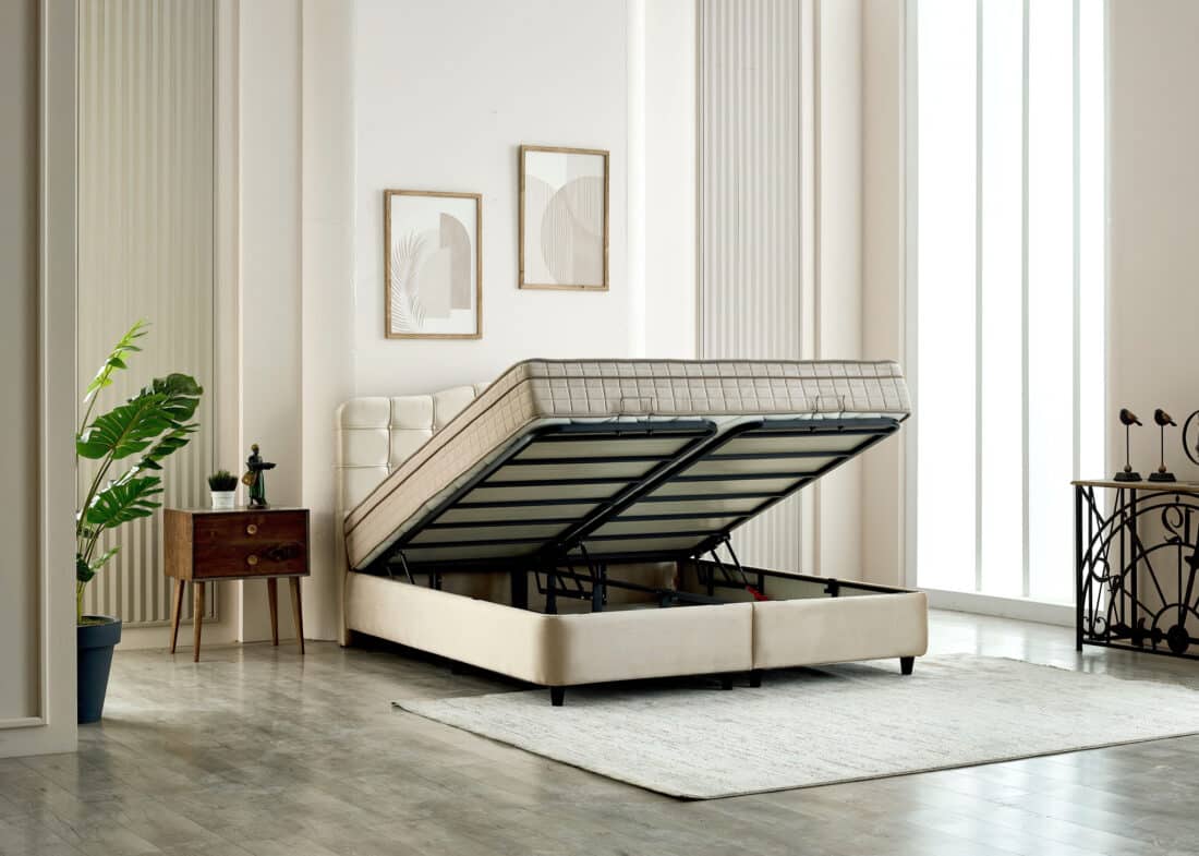 Opbergboxspring Marrakech 8211 Velvet Beige 8211 160 215 200 Cm Opbergboxspring Marrakech 8211 Velvet Beige 8211 160 215 200 Cm