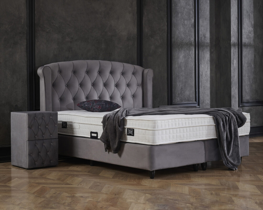 Opbergboxspring Aurora 8211 Velvet Antraciet 8211 90 215 200 Cm Opbergboxspring Aurora 8211 Velvet Antraciet 8211 90 215 200 Cm