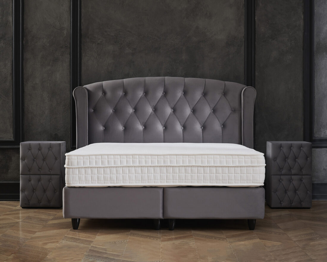 Opbergboxspring Aurora 8211 Velvet Antraciet 8211 180 215 200 Cm Opbergboxspring Aurora 8211 Velvet Antraciet 8211 180 215 200 Cm