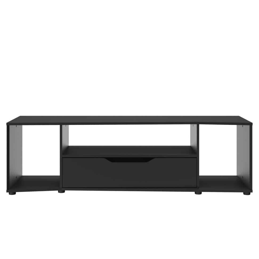 Tv Meubel Gamer Hack 8211 Zwart Melamine 8211 Led Verlichting