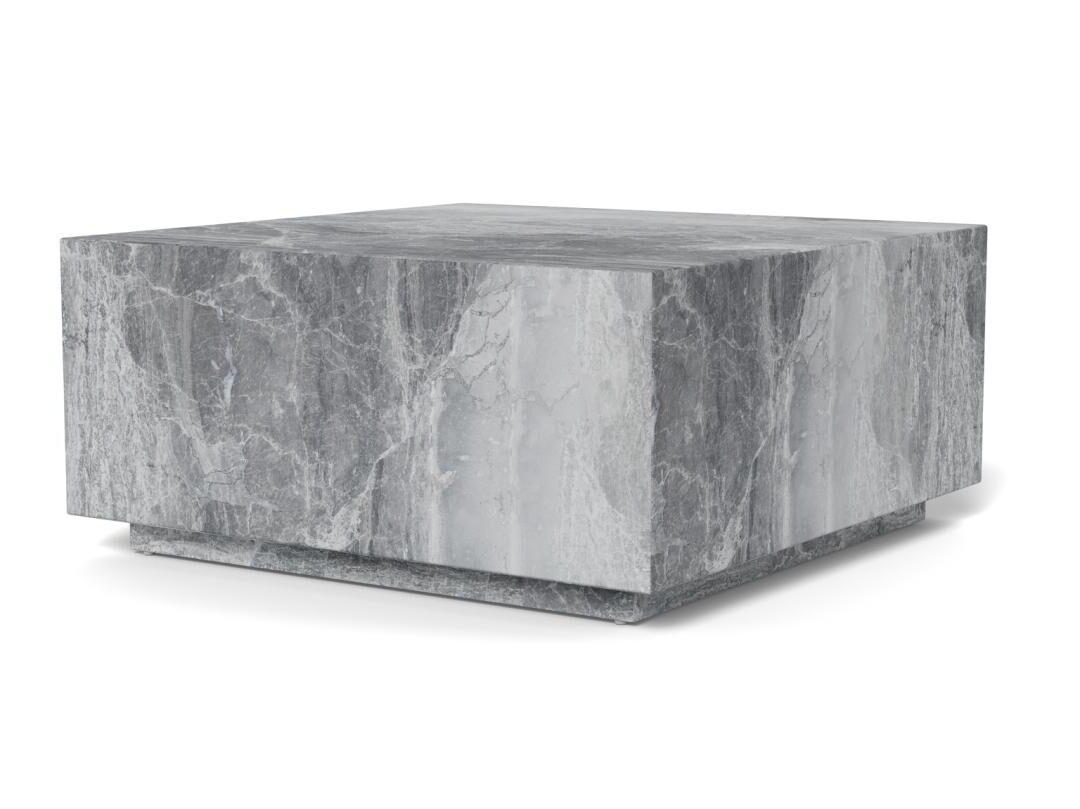 Salontafel Dobbelstenen 8211 Grijs Marmerlook Mdf