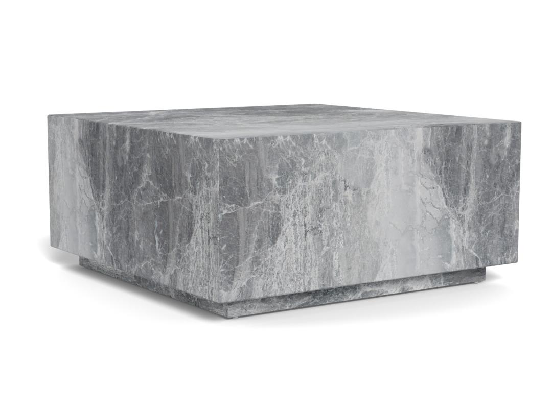 Salontafel Dobbelstenen 8211 Grijs Marmerlook Mdf