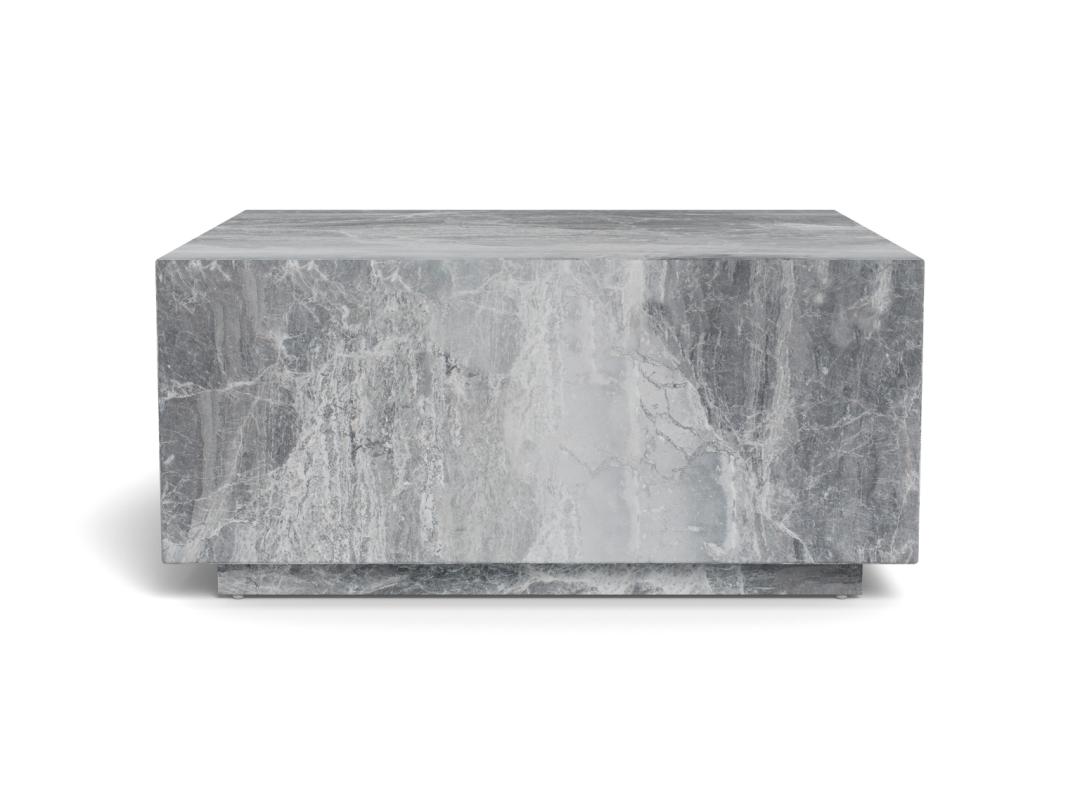 Salontafel Dobbelstenen 8211 Grijs Marmerlook Mdf