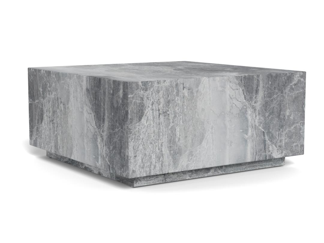 Salontafel Dobbelstenen 8211 Grijs Marmerlook Mdf