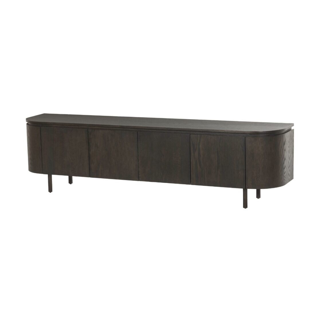 Tv Dressoir Tobago 8211 Eiken Espresso 8211 210 Cm