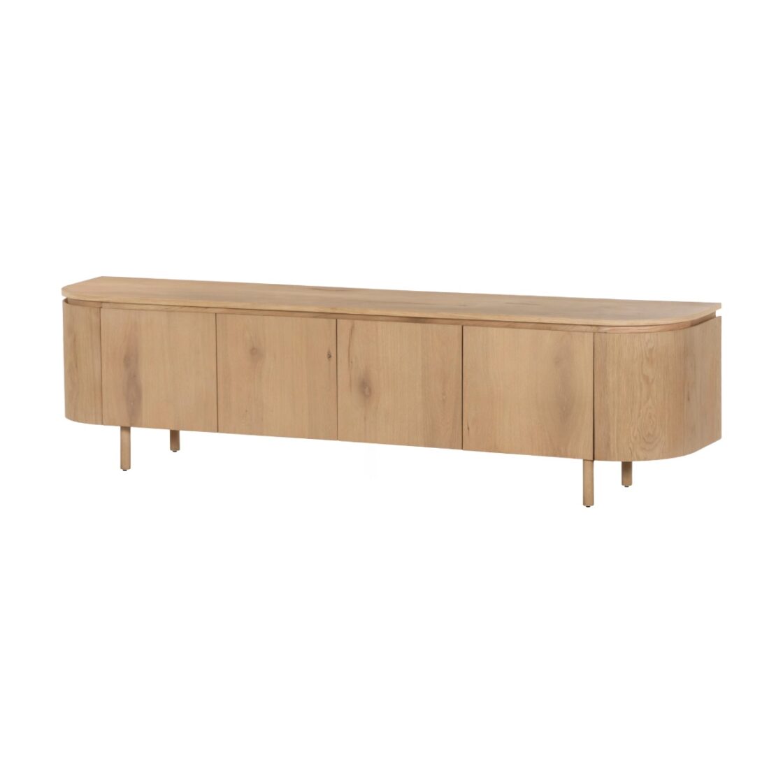 Tv Dressoir Tobago 8211 Eiken Naturel 8211 210 Cm Tv Dressoir Tobago 8211 Eiken Naturel 8211 210 Cm