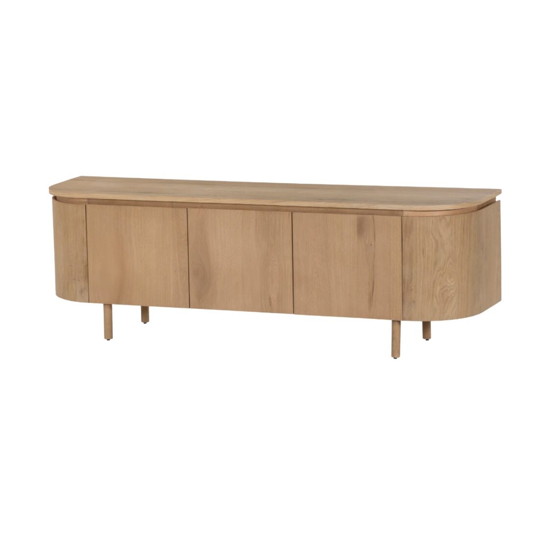 Tv Dressoir Tobago 8211 Eiken Naturel 8211 170cm Tv Dressoir Tobago 8211 Eiken Naturel 8211 170cm