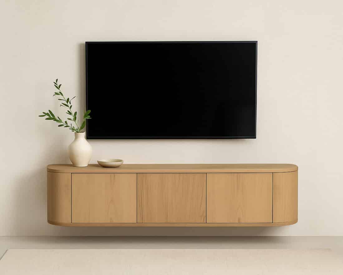 Tv Dressoir Novero 8211 Naturel Oak 8211 Zwevend 8211 180 Cm Tv Dressoir Novero 8211 Naturel Oak 8211 Zwevend 8211 180 Cm