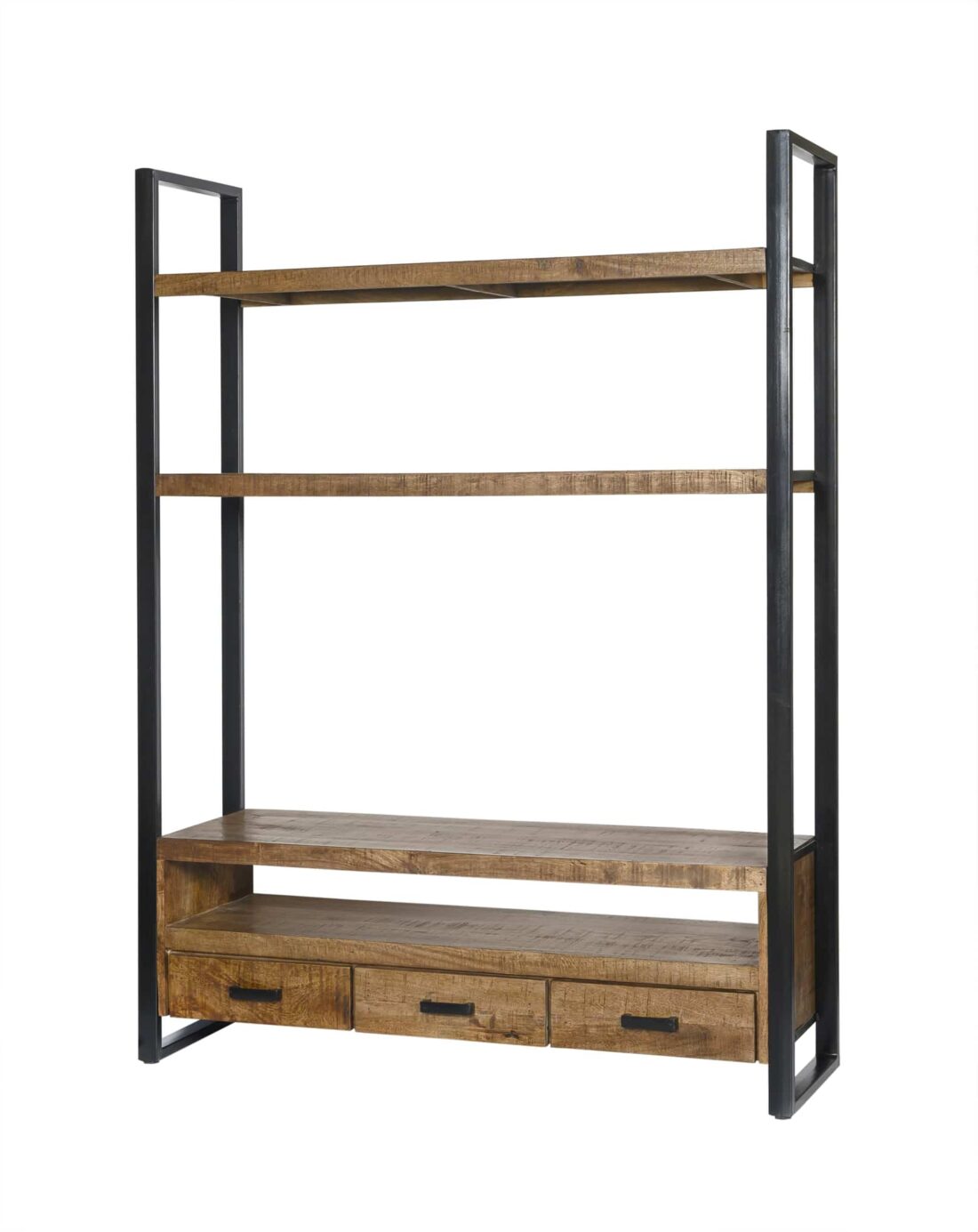 Wandmeubel Nairobi High 8211 Mangohout 8211 Metaal 8211 Hoogte 150 Cm Wandmeubel Nairobi High 8211 Mangohout 8211 Metaal 8211 Hoogte 150 Cm