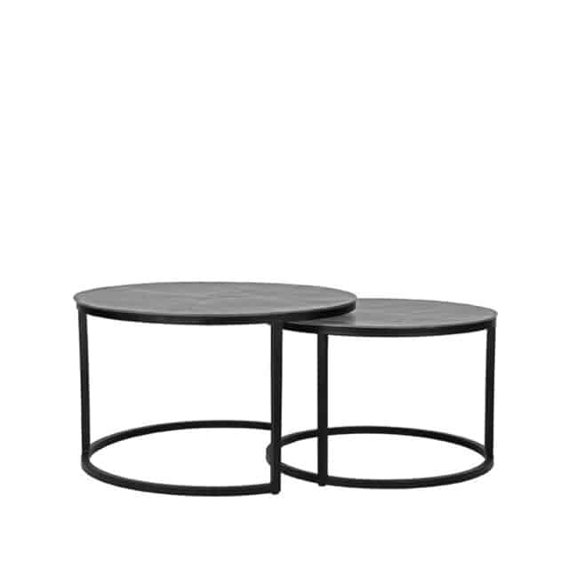 Salontafel Grand 8211 Antiek Ash 8211 Metaal 8211 75 Cm