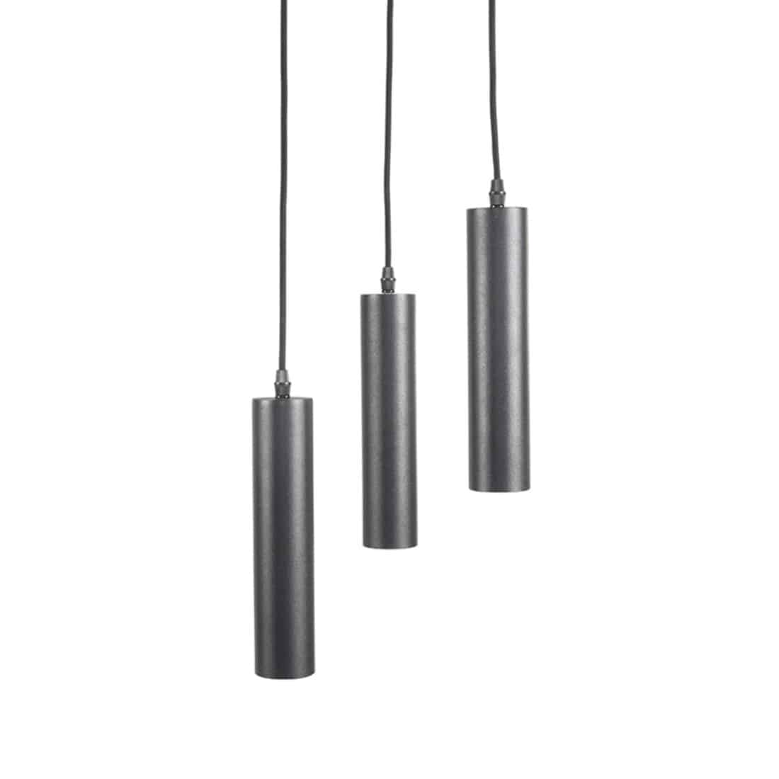 Hanglamp Ferroli 8211 Zwart 8211 Metaal 8211 3 Lichts Hanglamp Ferroli 8211 Zwart 8211 Metaal 8211 3 Lichts