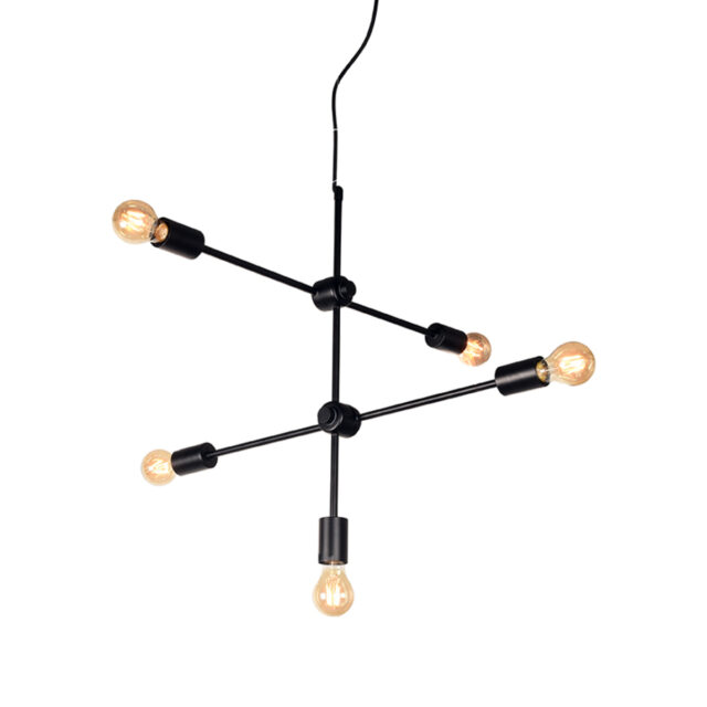 Hanglamp Stilo 8211 Zwart 8211 Metaal