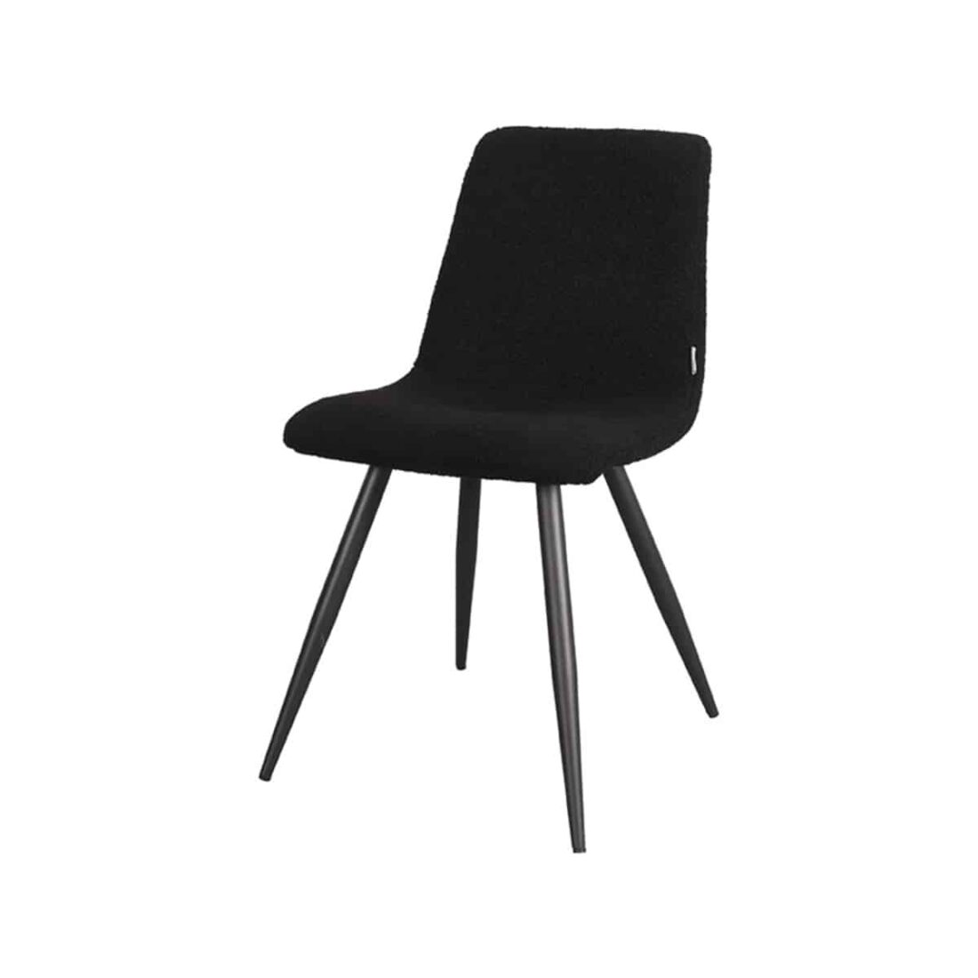 Eetkamerstoel Jep 8211 Zwart 8211 Teddy Minimale Bestelling 2 Stuks