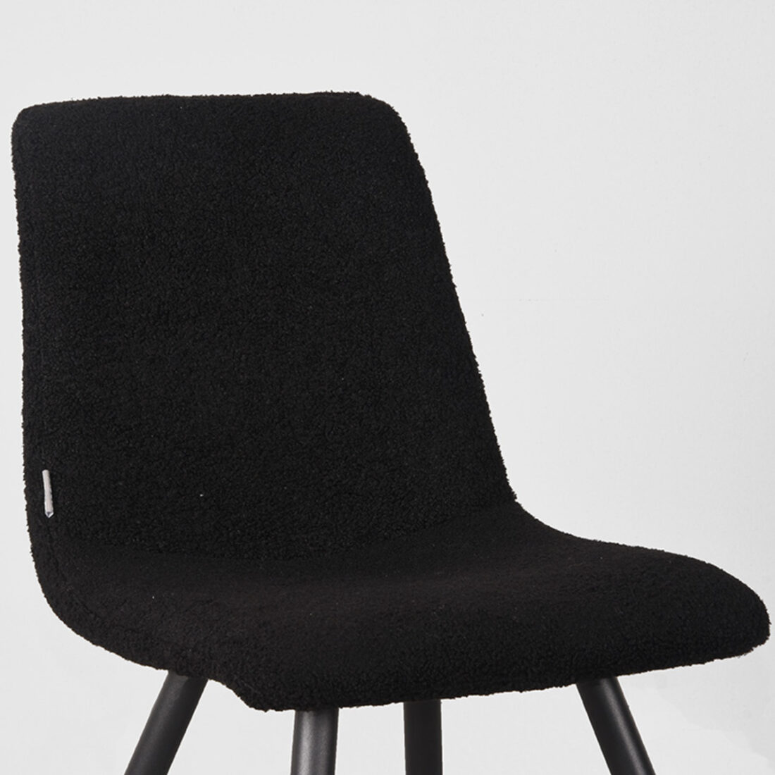 Eetkamerstoel Jep 8211 Zwart 8211 Teddy Minimale Bestelling 2 Stuks