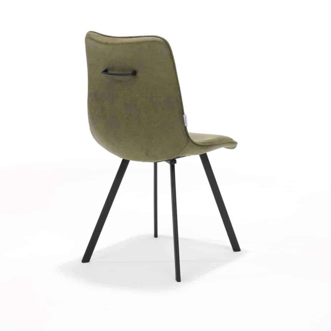 Eetkamerstoel Cora 8211 Bull Microleder Moss 59 8211 Metaal Eetkamerstoel Cora 8211 Bull Microleder Moss 59 8211 Metaal