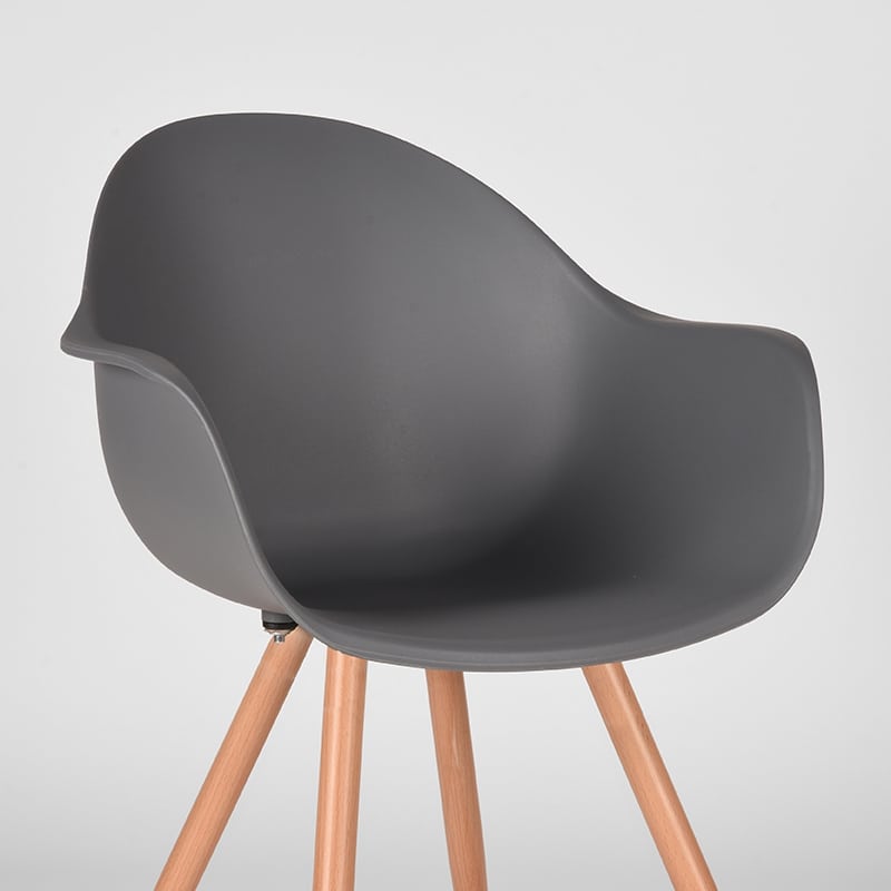 Eetkamerstoel Parma 8211 Antraciet Minimale Bestelling 2 Stuks Eetkamerstoel Parma 8211 Antraciet Minimale Bestelling 2 Stuks