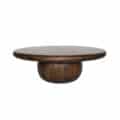 Salontafel Balloon - Mango Walnut - Ø90 - Hoogte 30 cm