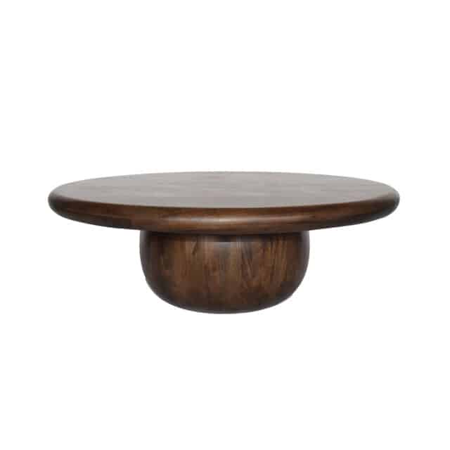 Salontafel Balloon 8211 Mango Walnut 8211 90 8211 Hoogte 30 Cm