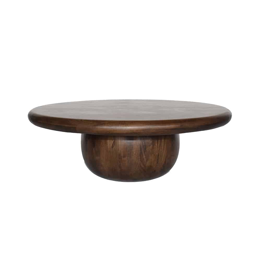 Salontafel Balloon 8211 Mango Walnut 8211 90 8211 Hoogte 30 Cm