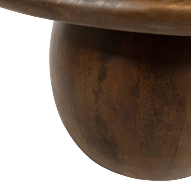 Salontafel Balloon 8211 Mango Walnut 8211 90 8211 Hoogte 30 Cm