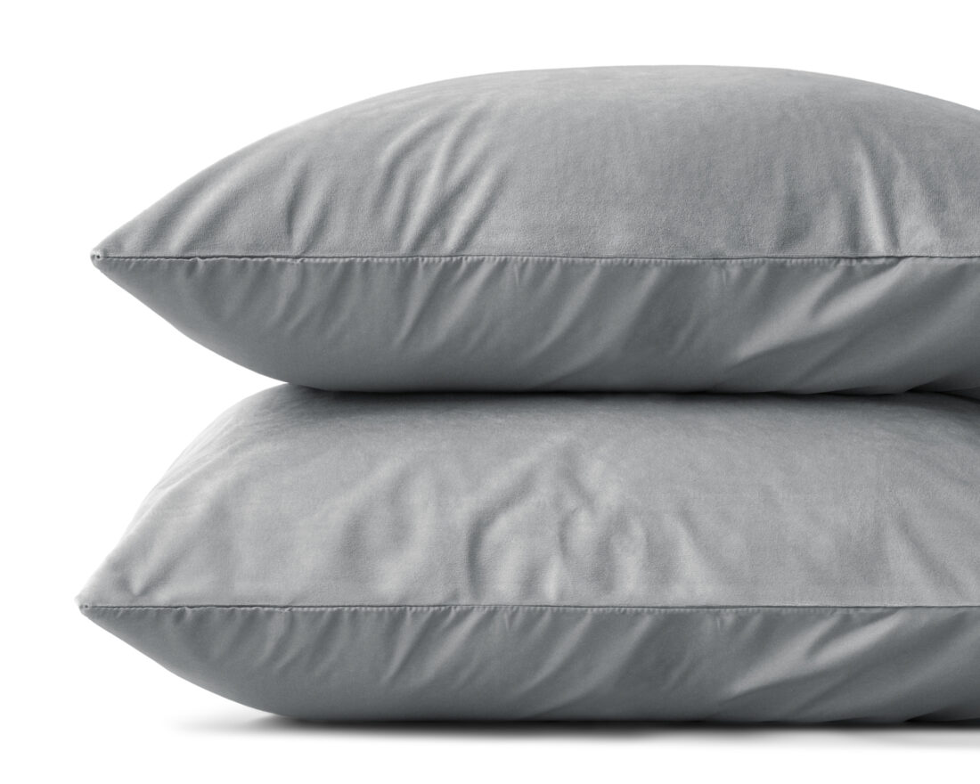 Fluwelen 2 In 1 Kussenslopen Grijs Fluwelen 2 In 1 Kussenslopen Grijs