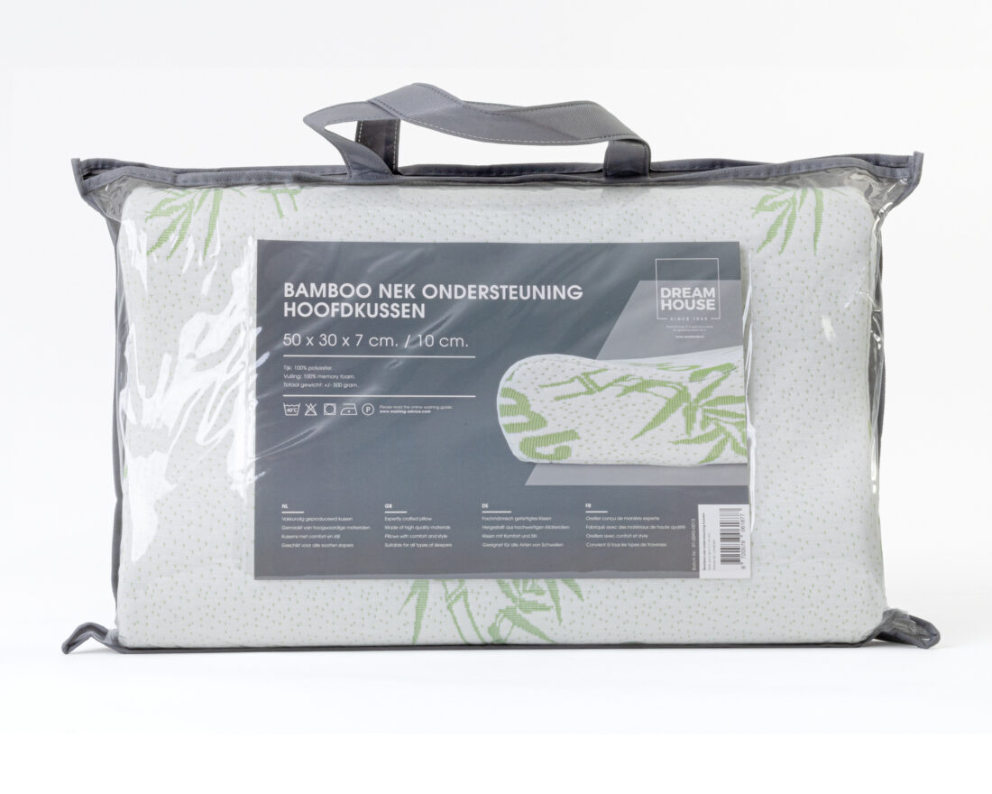 Bamboe Neksteun Kussen Bamboe Neksteun Kussen