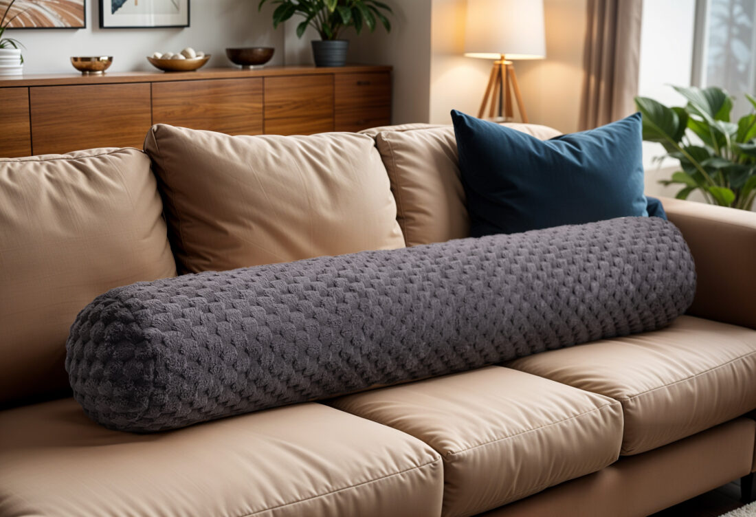 Lichaamskussen Antraciet 140 X 20 Lichaamskussen Antraciet 140 X 20