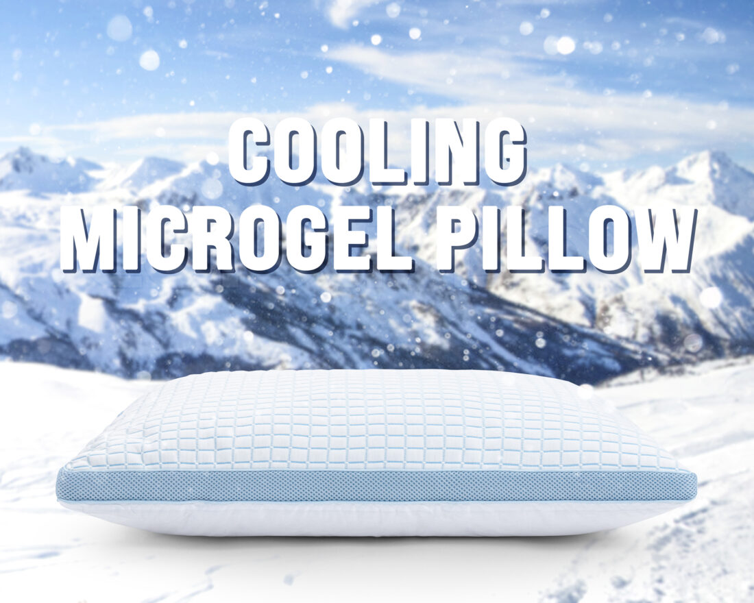 3d Blauwe Cel Technologie Verkoelend Memory Foam Kussen 3d Blauwe Cel Technologie Verkoelend Memory Foam Kussen