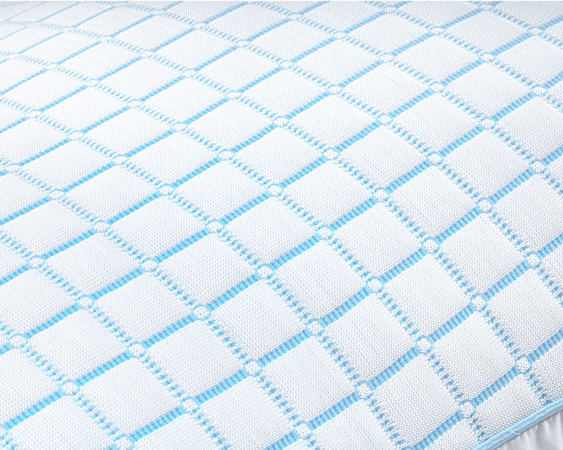 3d Blauwe Cel Technologie Verkoelend Microgel Neksteun Kussen 3d Blauwe Cel Technologie Verkoelend Microgel Neksteun Kussen