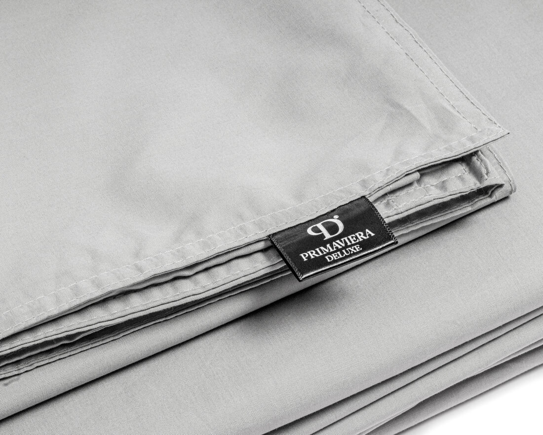 Egyptian Cotton Uni Duvet Cover Grey 200 X 200 260