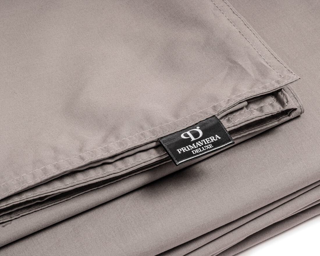 Egyptisch Katoen Uni Dekbedovertrek Taupe 240 X 200 260 Egyptisch Katoen Uni Dekbedovertrek Taupe 240 X 200 260