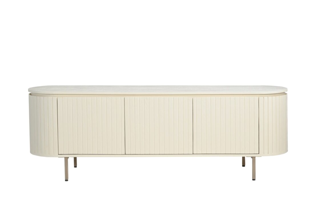 Dressoir Patou 8211 Beige Hardhout 8211 170 Cm