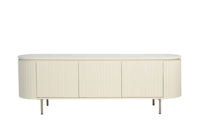 Dressoir Patou 8211 Beige Hardhout 8211 170 Cm