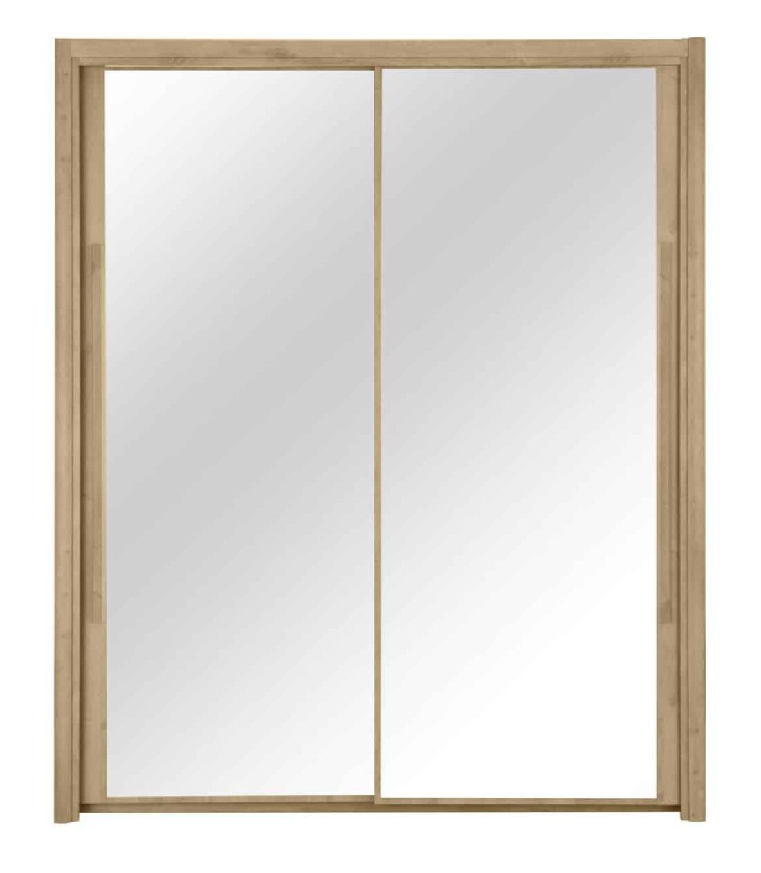 Linnenkast Cyrus 8211 Helvezia Eiken 8211 200 Cm 8211 Met 2 Spiegeldeuren