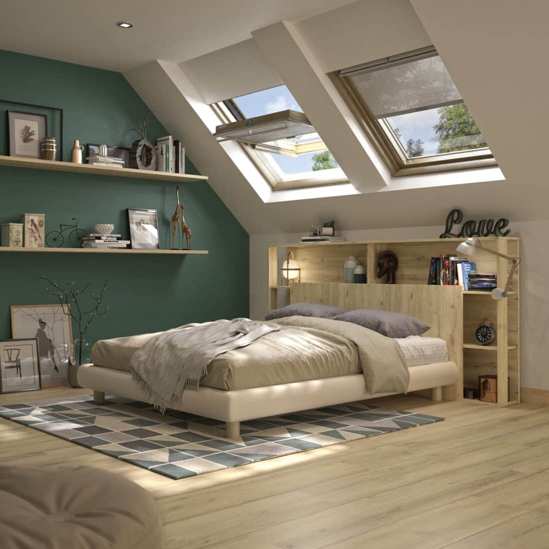 Hoofdeinde Los Genaro 8211 Chne Artisan Finish 8211 140 160 Cm Bedden