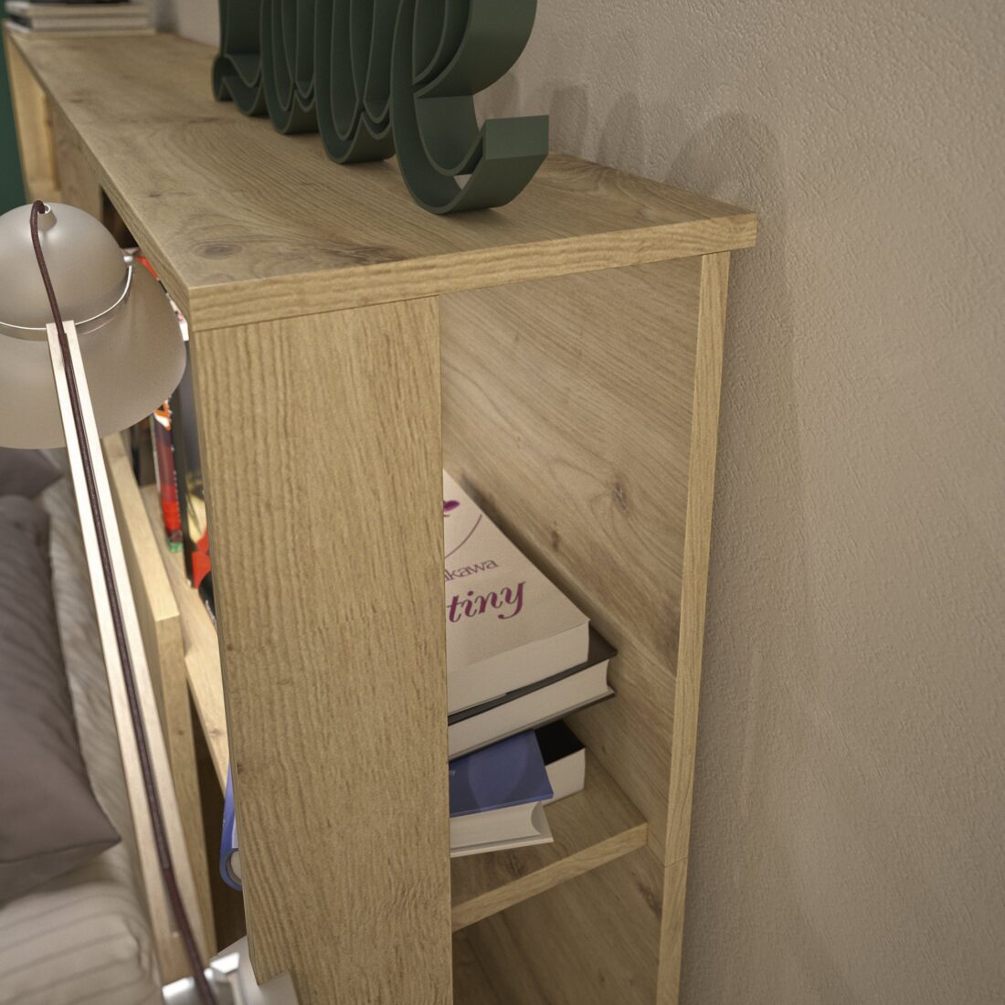 Hoofdeinde Los Genaro 8211 Chne Artisan Finish 8211 140 160 Cm Bedden