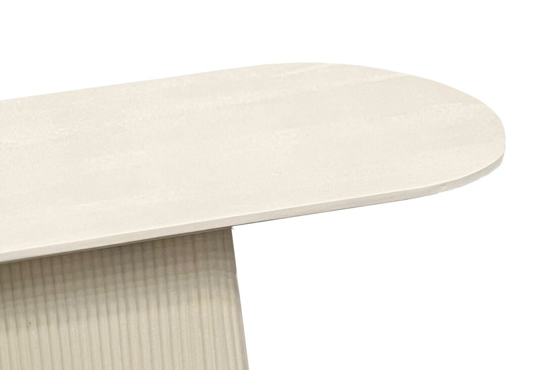 Wandtafel Patrice 8211 Beige Hardhout 8211 140 Cm