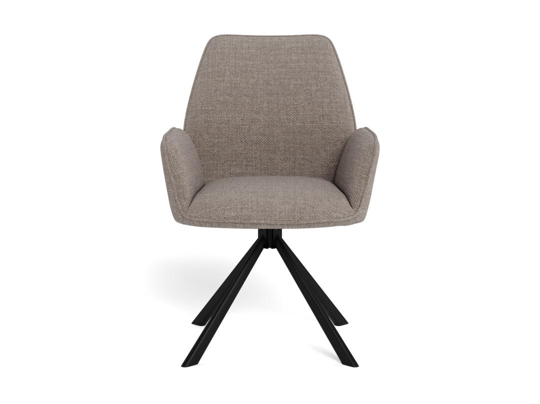 Eetkamerstoel Glenda 8211 Stof Basel Lichtgrijs Minimale Bestelling 2 Stuks