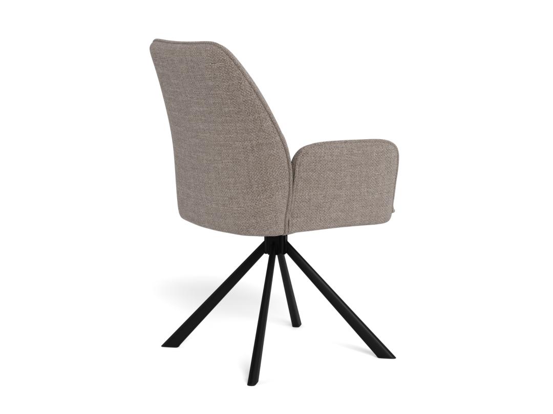 Eetkamerstoel Glenda 8211 Stof Basel Lichtgrijs Minimale Bestelling 2 Stuks