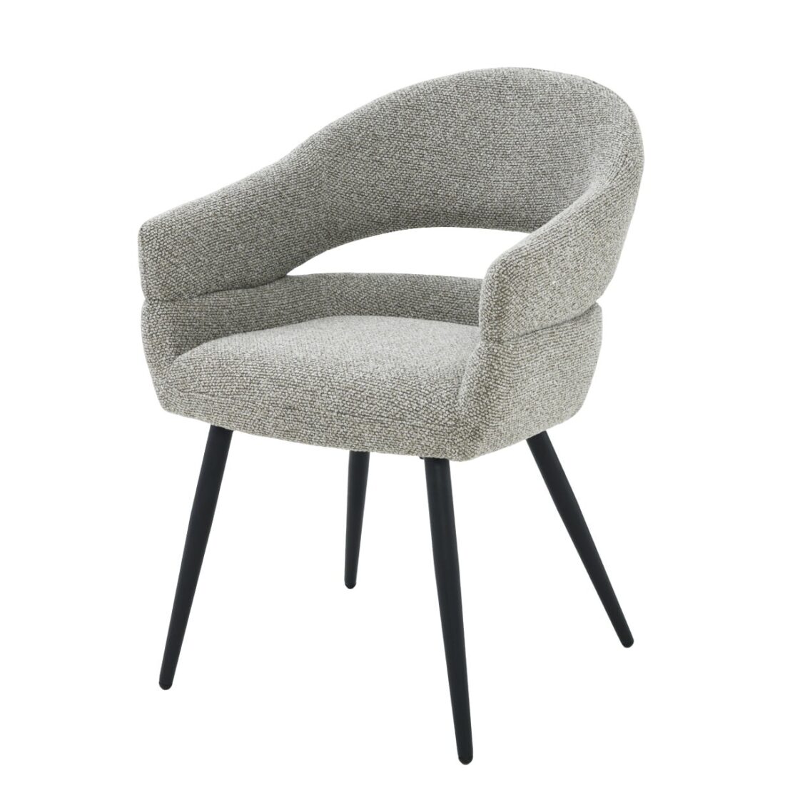 Eetkamertafel Megan 8211 Stof Taupe 8211 Metaal Minimale Bestelling 2 Stuks