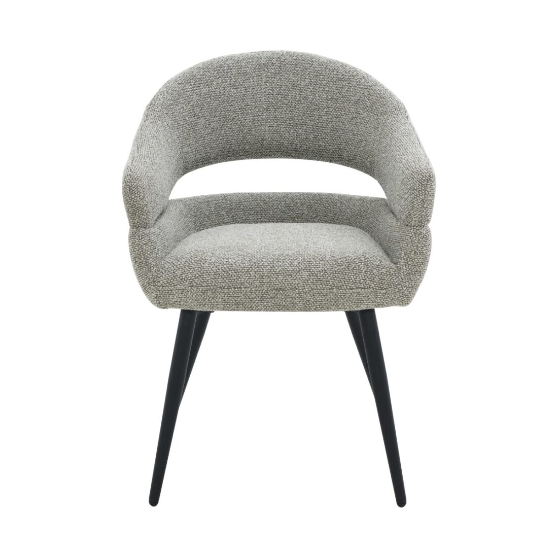 Eetkamertafel Megan 8211 Stof Taupe 8211 Metaal Minimale Bestelling 2 Stuks