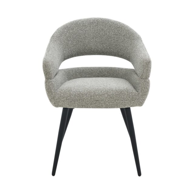 Eetkamertafel Megan 8211 Stof Taupe 8211 Metaal Minimale Bestelling 2 Stuks