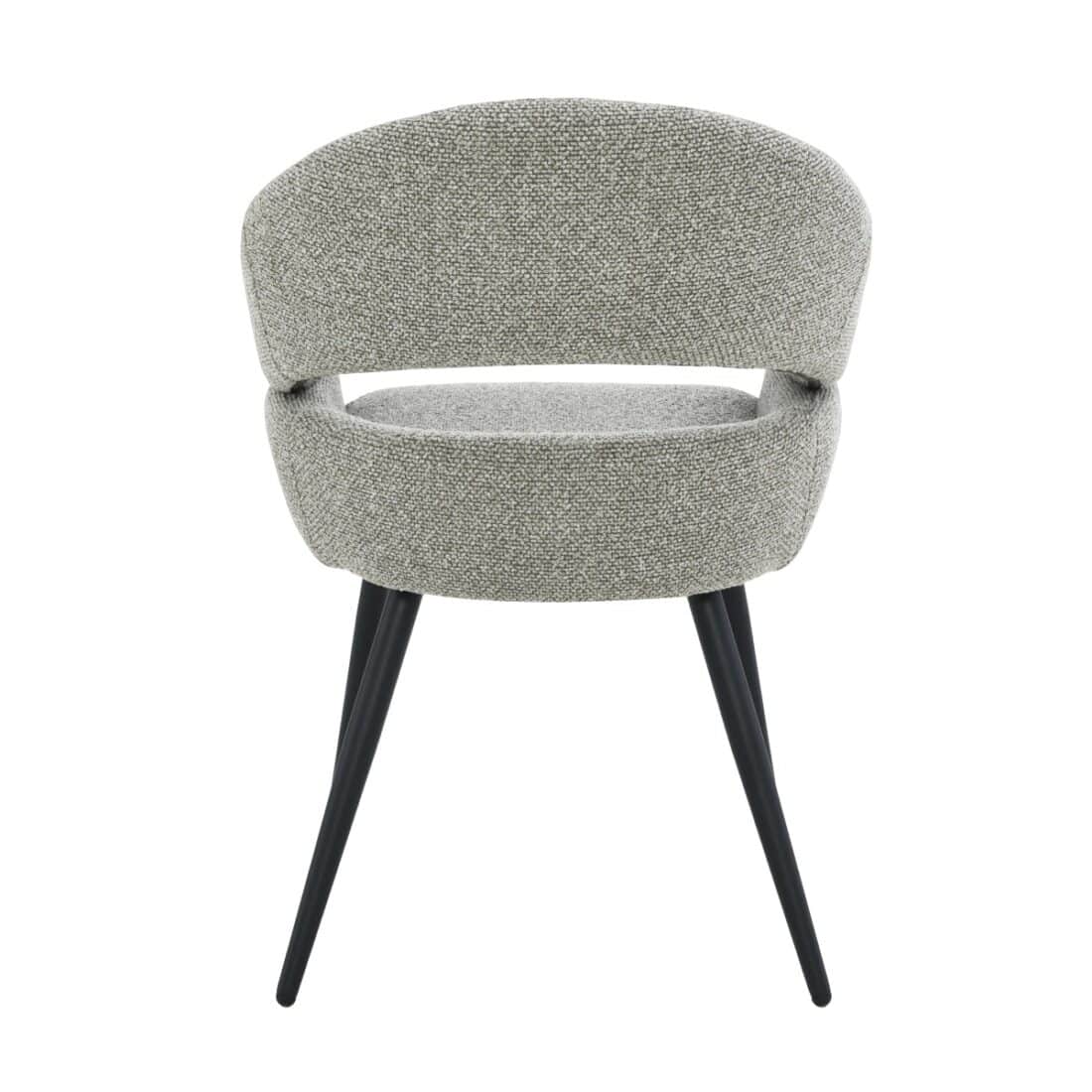 Eetkamertafel Megan 8211 Stof Taupe 8211 Metaal Minimale Bestelling 2 Stuks