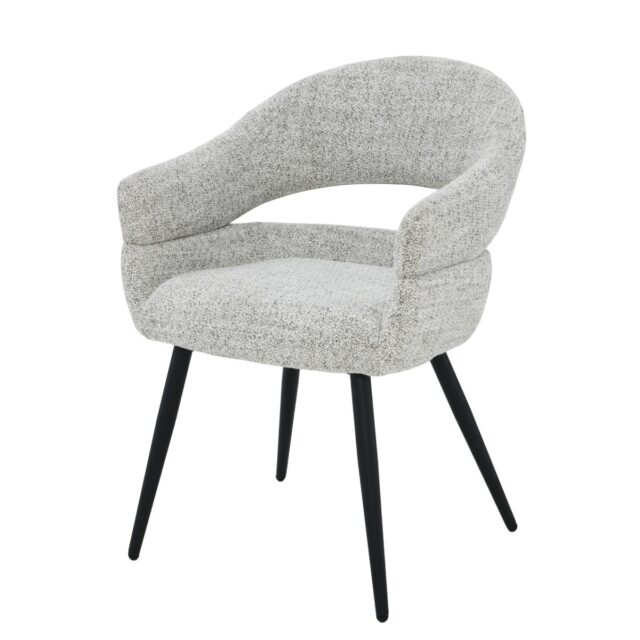 Eetkamerstoel Megan 8211 Stof Bisque Oasis 8211 Metaal Minimale Bestelling 2 Stuks