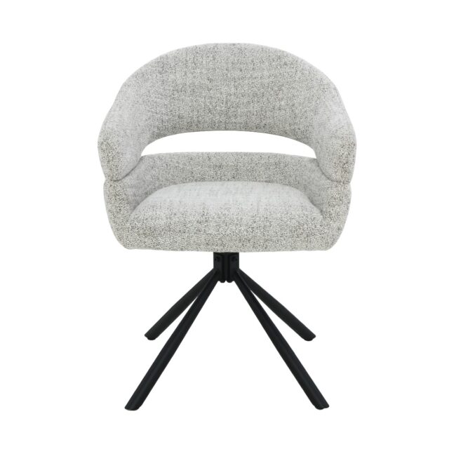 Eetkamerstoel Linn 8211 Stof Bisque Oasis 8211 Metaal Minimale Bestelling 2 Stuks