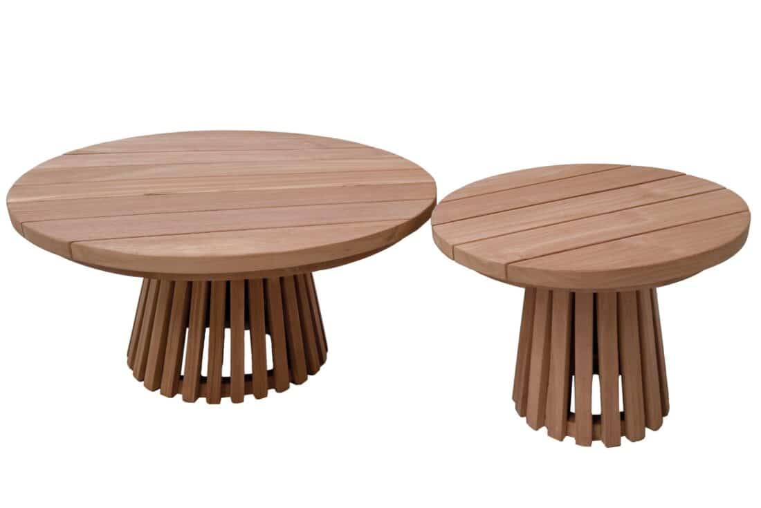 Tuinsalontafel Cindo 8211 Teakhout 8211 80 Cm