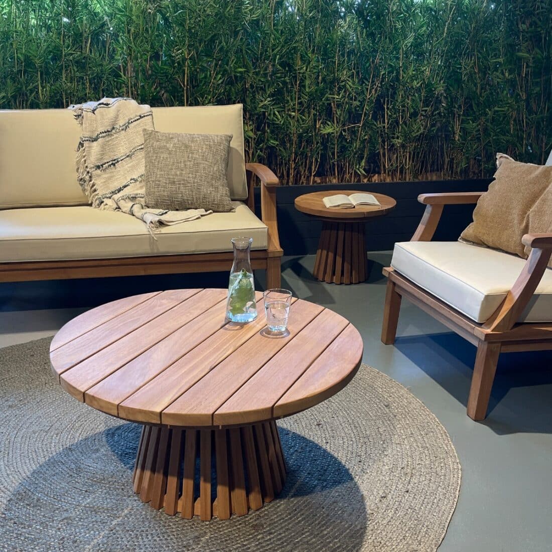 Tuinsalontafel Cindo 8211 Teakhout 8211 80 Cm