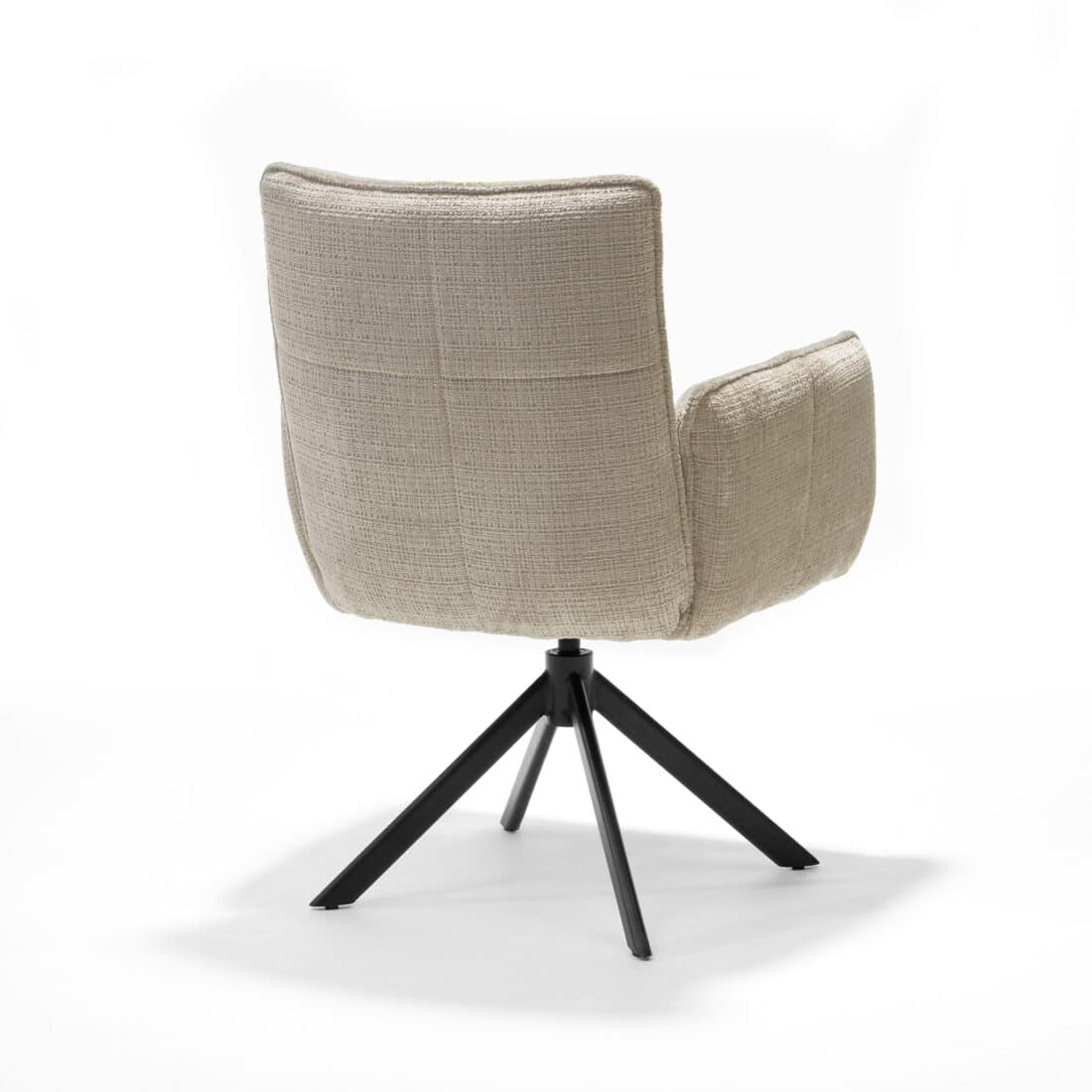 Eetkamerstoel Nova 8211 Stof Cremona 02 Ecru 8211 360 Draaibaar Eetkamerstoel Nova 8211 Stof Cremona 02 Ecru 8211 360 Draaibaar