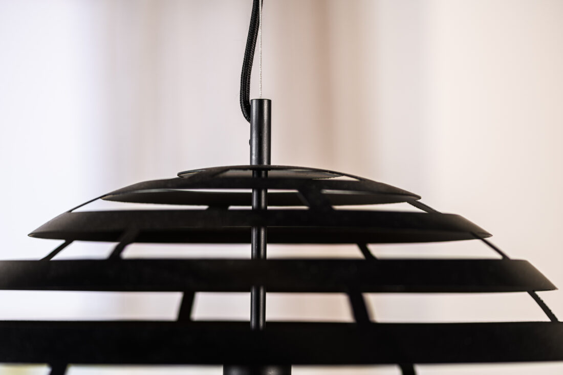 Hanglamp H340 8211 Zwart Mat Metaal 8211 50 Cm